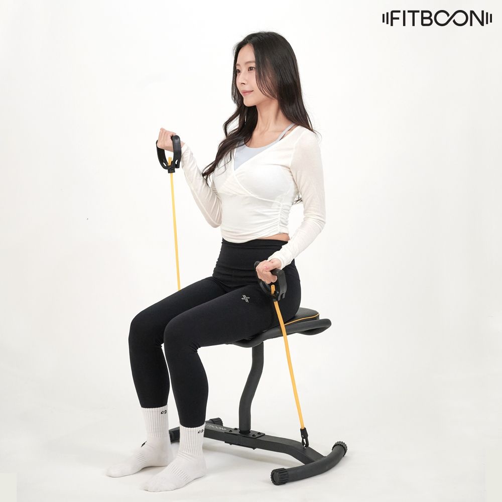 핏분댄싱체어허리운동