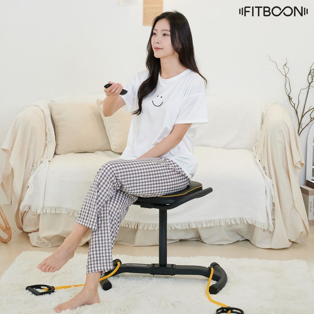핏분댄싱체어허리운동