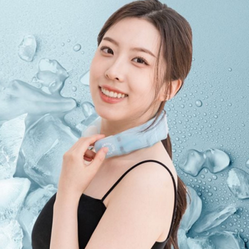 냉감 아이스 넥밴드 넥쿨러 쿨링 넥밴드 얼음 여름