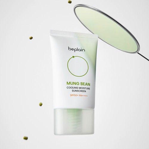 [5월 네이버PICK][혜리 선크림] 비플레인 녹두 쿨링 수분 선크림 (SPF50+/PA++++) 50ml, 1개