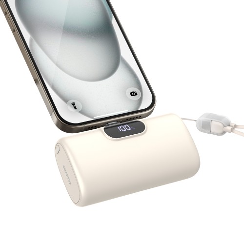 스마텍 도킹형 보조배터리 일체형 컬러 미니 C타입 대용량 10000mah 22.5W 여행용 기내반입