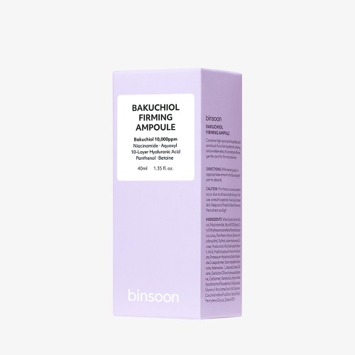 빈순 바쿠치올 모공 퍼밍 앰플 저자극 탄력케어 나이아신아마이드 세럼 40ml, 2개
