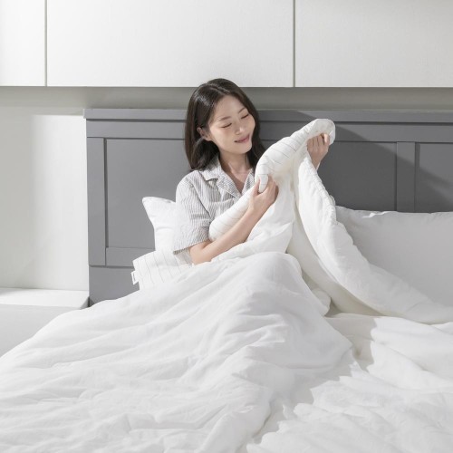 (슈퍼싱글풀세트) 컨템포 모달 콜드백스 여름 침구 먼지없는 냉감 이불 SS+패드+베개커버