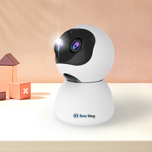 글로벌아이넷 로보뷰 4 홈 CCTV 캠 듀얼렌즈 광학줌 300만화소