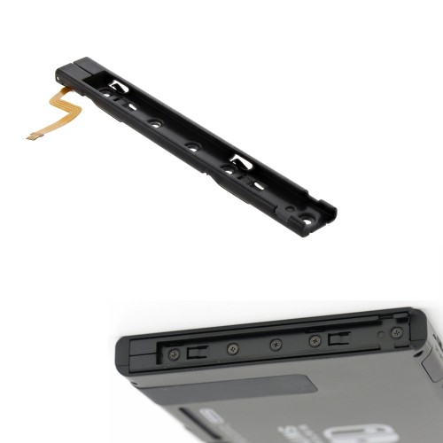 닌텐도 스위치 OLED 본체 왼쪽 슬라이드 소켓 레일 좌 수리 부품