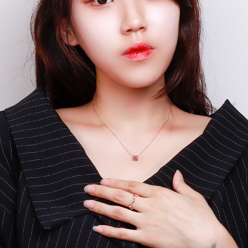 14k 18k 물고기 컷팅 삼색 링 행운 반지 금 반지 3가지 색상