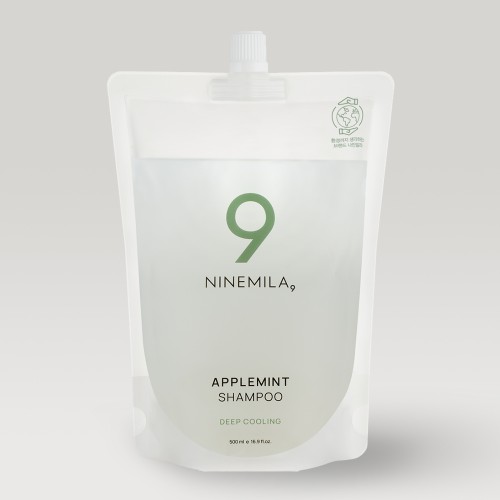 나인밀라 맥주효모/레드콜라겐/애플민트 리필파우치(택1) 레몬향, 500ml, 1개