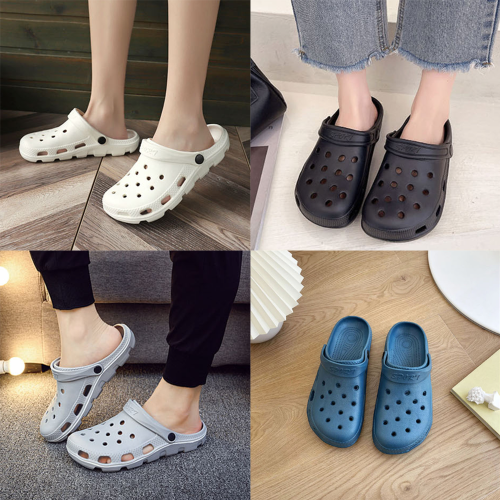 230-275 슬리퍼 고무 여성 사무실 발이 편한 외출 발 사무용 병원 실내 회사 앞막힌