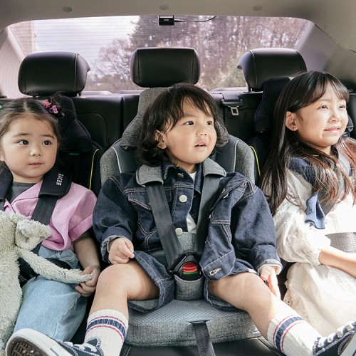 폴레드 레이서 휴대용 토들러 주니어 카시트 ISOFIX / 파우치 포함