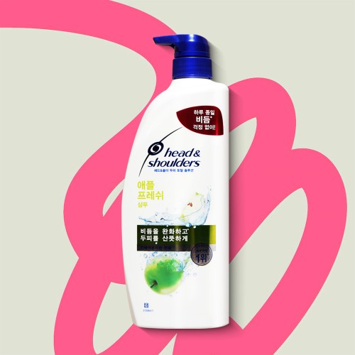 헤드앤숄더 애플프레쉬 샴푸 850ml 1개 비듬샴푸 가려움 가려운두피 두피진정