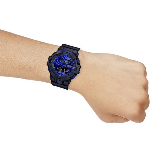 카시오 CASIO G-SHOCK 버츄얼 블루 시리즈 지샥 손목시계 GA-700VB-1A