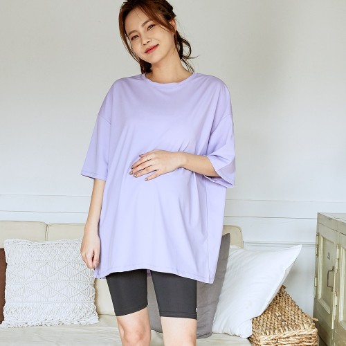 블룸마터니티 국내생산 임산부 워터레깅스 5부 9부 비치반바지 실내수영복 태교여행 만삭 래쉬가드