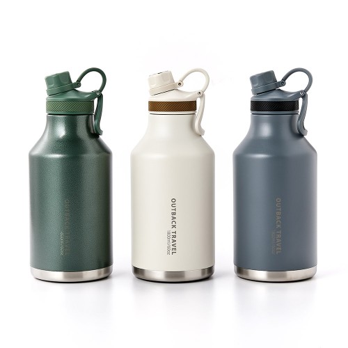 오슬로 아웃백트래블 스텐 손잡이 텀블러 보온병 350ml + 추가 보온뚜껑