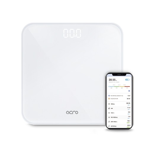[N배송] ACRO 스마트 체성분 가정용 인바디 체중계 전자체중계 ibody200