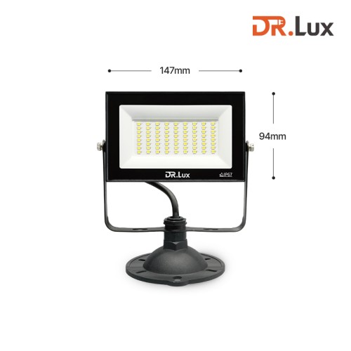 LED 투광기 투광등 30W, 주광색, 블랙바디