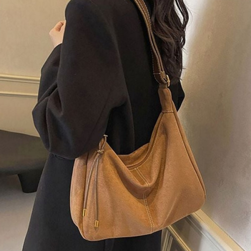 데일리 여성 숄더백 호보 스웨이드 가방 직장인