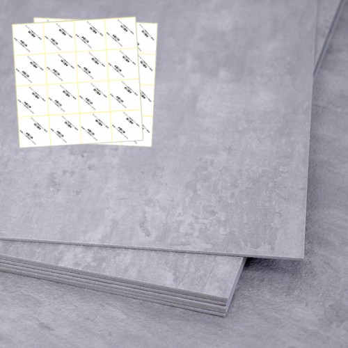 시트몰이 데코타일 스티커 세트 현관 바닥 셀프 인테리어 455x455x2mm, 그레이스톤