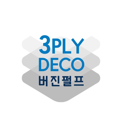 한예지 100% 지관까지 천연펄프 클린앤소프트 플러스 3겹데코 30m, 30롤, 3팩