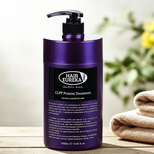 트리트먼트 극손상 lpp 미용실클리닉 컨디셔너 단백질 헤어링거 헤어유레카 1L, 1개