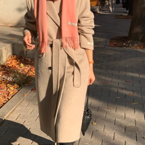 에버 겨울 남여공용 커플 수술 머플러 목도리 (15color)