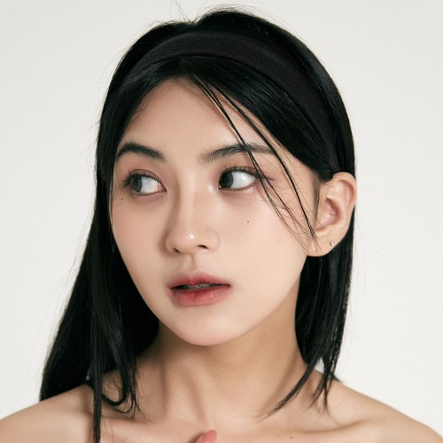 1+1 면 헤어밴드 얇은 머리띠 여자 남자 여름 헤어 터번