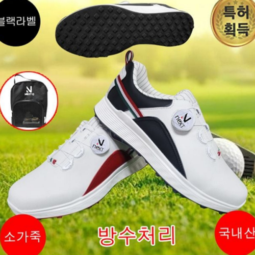 경량 여성 골프화 방수 여자 골프화 스파이크리스 라운딩화 캐주얼화 필드용