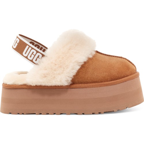 어그 슬리퍼 펀케트 체스넛 여성 UGG 미국