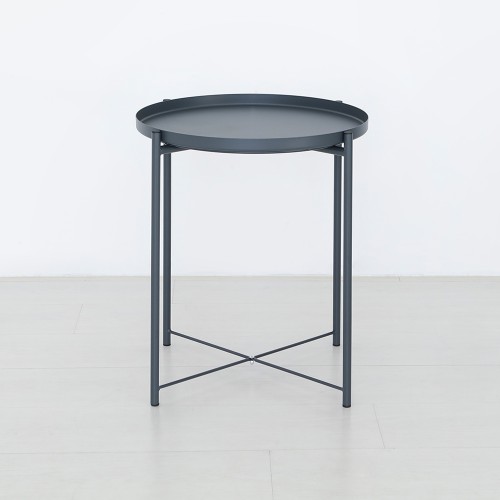 JENBAN 사이드테이블 KS1042TB 다크그레이 4444.7770