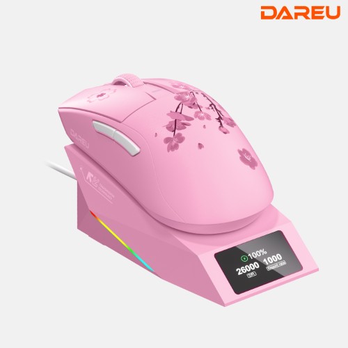 다얼유 A950GD CONSUMER 초경량 충전독 유 무선 게이밍 사무용 마우스
