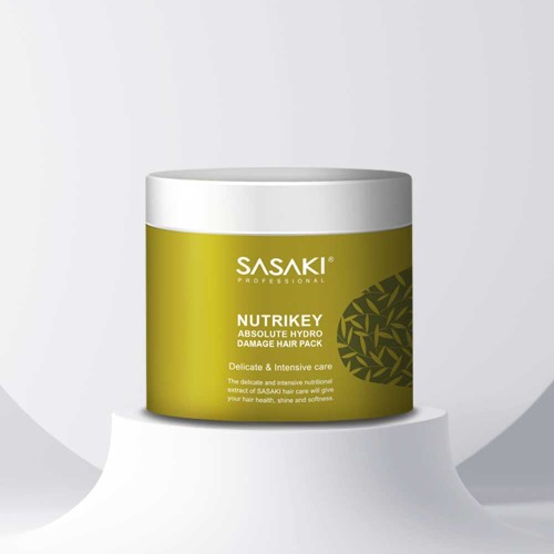 사사키 뉴트리키 데미지 단백질 세라마이드 헤어팩 400ml 극손상 물미역 미용실