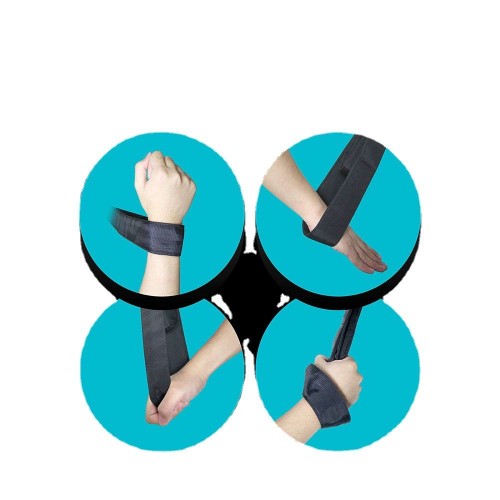 벌킨 그립 헬스 스트랩 스트렙 닉워커 FITABLE 손목보호대 프로 리프팅 보호대 블랙