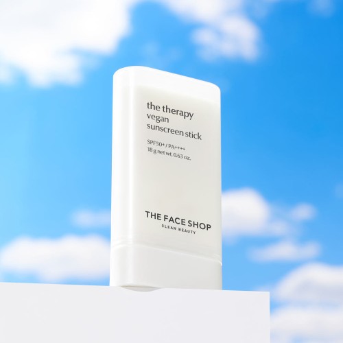 [더페이스샵] 더테라피 비건 선스틱 18g (SPF50+,PA++++)