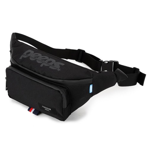PEEPS Run And Gun Waist Bag 웨이스트백 BLACK