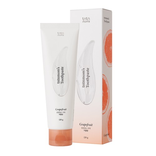 튼튼맘스 무불소 비건 임산부 치약 (자몽향) 120g, 1개