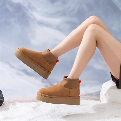 어그 여성 UGG 1910 첼시부츠 플랫폼 키높이 앵클 겨울 방한화