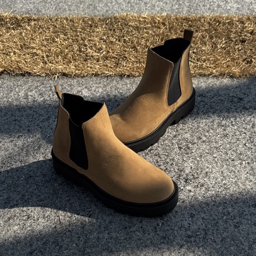 7cm 남성 첼시부츠 키높이 캐주얼 부츠 볼드 워킹
