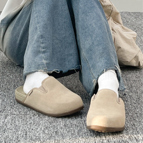 반스 하버 뮬 블로퍼 슬리퍼 스웨이드 여성 운동화