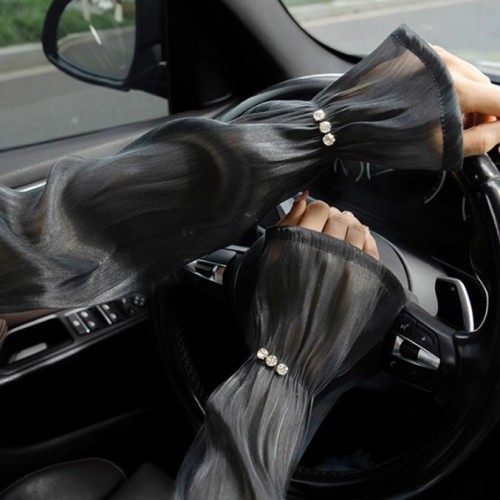 헐렁한팔토시 여성 운전 레이스 쿨토시 루즈핏 손등 스킨 가리개 여름 차량용