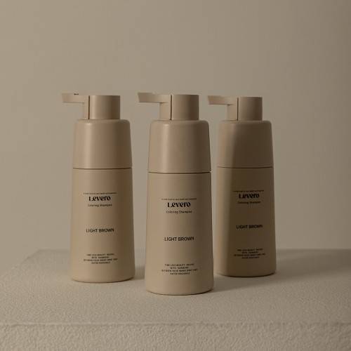 르베로 맥주효모 새치커버 염색샴푸 라이트브라운, 300ml, 1개