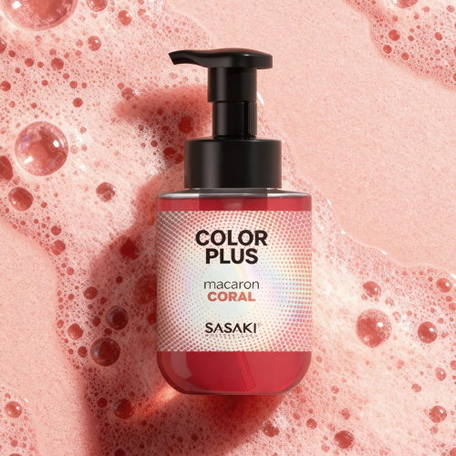 사사키 마카롱 보색 염색 컬러 샴푸 코랄 300ml