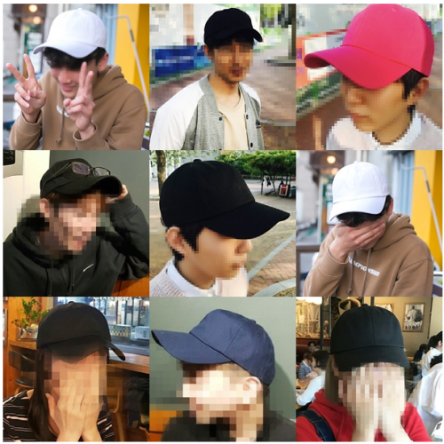 빅사이즈 볼캡 남자 대두를 위한 야구모자 캡모자