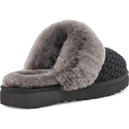 어그 슬리퍼 코지 니트 블랙 여성 UGG 미국