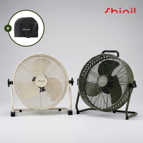 신일 캠핑 선풍기 무선 써큘레이터 휴대용 BLDC 35cm(14인치) 카키 SIF-DC1422