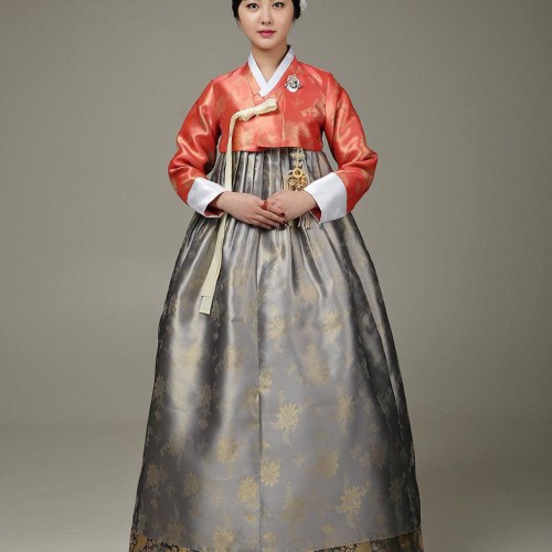 [한복대여]설화수 세트 혼주 하객 고급 은가비한복