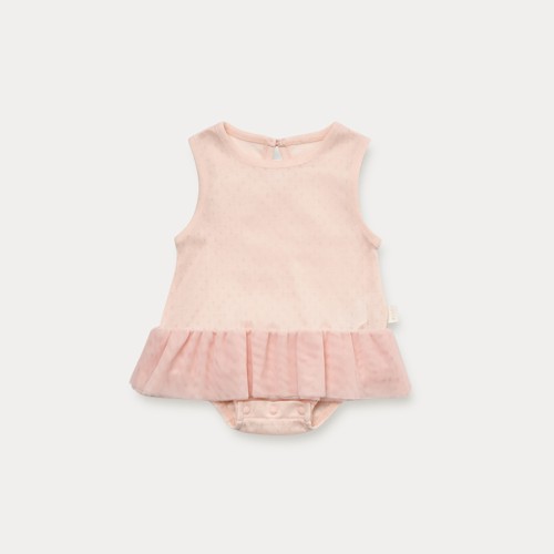 빌리 아일라 바디수트-핑크 (6m~12m)