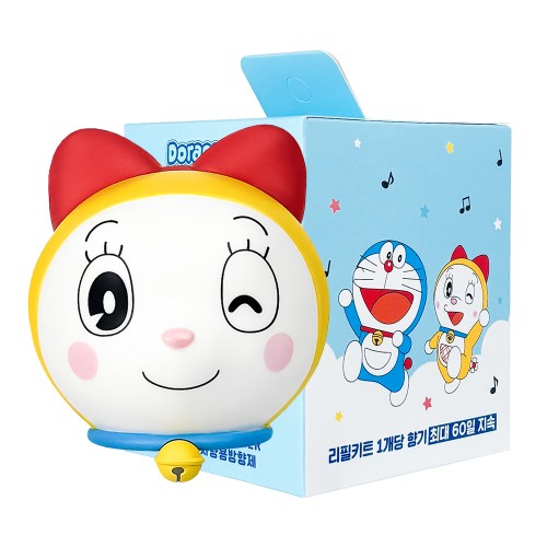 벨르아망 도라에몽 빅페이스 차량용 방향제 자동차 송풍구 차량 새차 선물 도라에몽 블랙체리