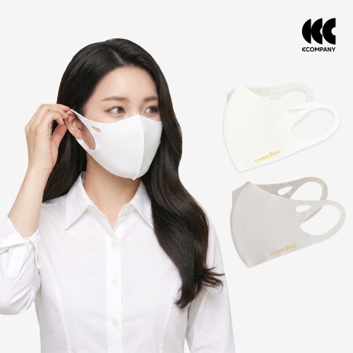 [5매] 자외선차단 빨아쓰는 쿨 마스크 숨쉬기편한 천 새부리형 3D 연예인 마스크