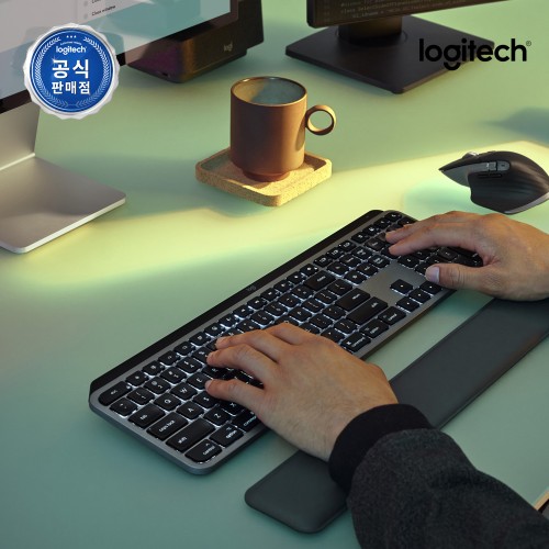로지텍코리아 MX Keys S for Mac 블루투스 무선키보드 스페이스 그레이, 팬터그래프(Pantograph)
