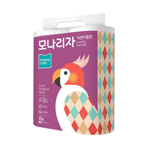 모나리자 자연이 좋은 6롤 화장지 (9431)