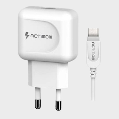 엑티몬 릴하이브리드 퀄컴 3.0 USB 1구 마이크로 5핀 분리형 고속 충전기 어댑터